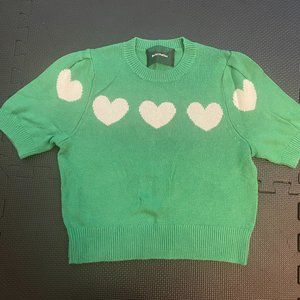 Reformation - Hearts Sweater